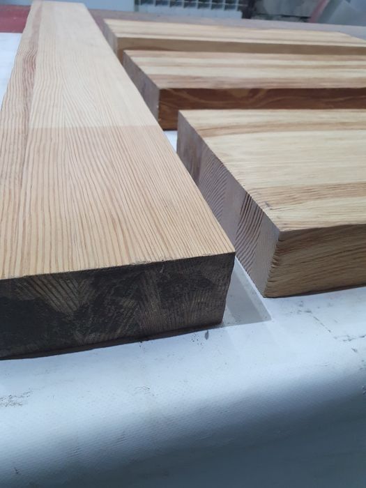 Полки деревянные толстые 4шт, массивные, клееная сосна