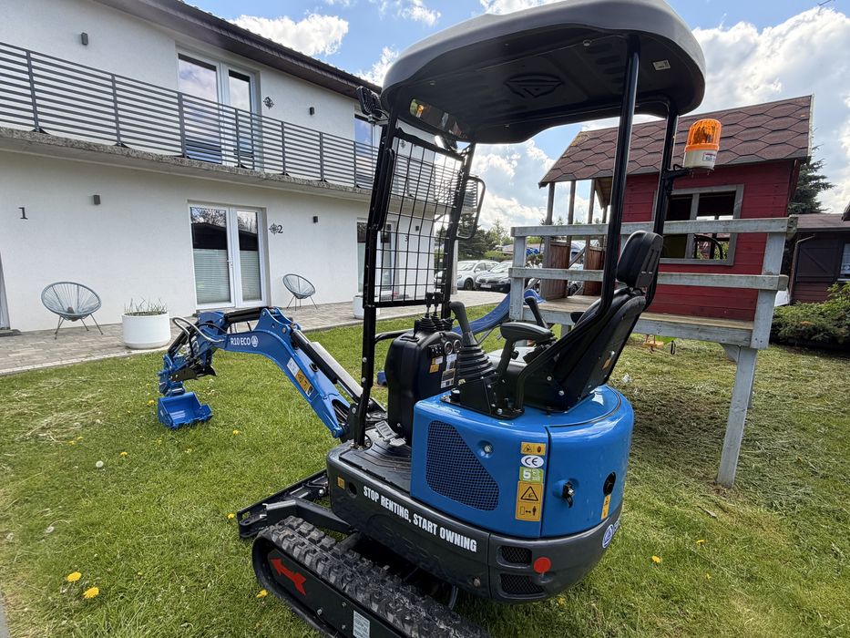 Rippa R10 Eco 1T nowa minikoparka dostępna od ręki