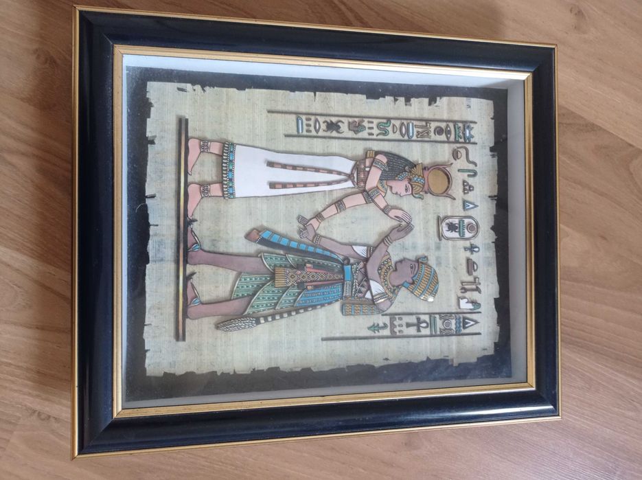 Quadro Egípcio 3D