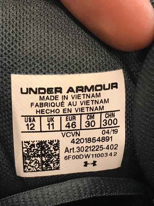 Buty Under Armour Charged Rogue rozm. 46