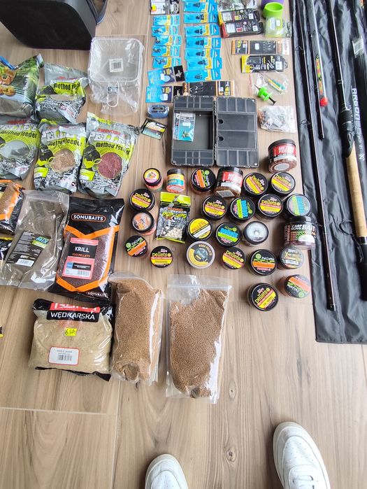 Zestaw meetod wędki Browning Argon 2.0,3,6m, 30-90g, kołowrotki  Cresta Advantor 5000S