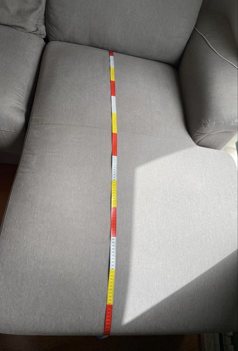 Sofa 3 lugares com chaise longue e arrumacao