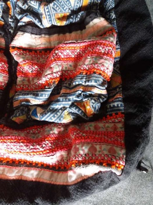 Mochila boho, hippie chic, em tecido
