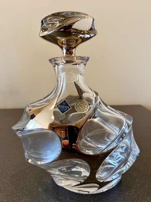 Кришталевий набір Bohemia (Чехія) — графин + 6 склянок, 24% PbO