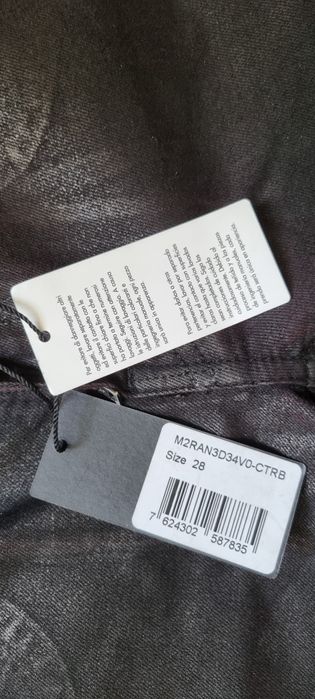Jeansy guess 28 skinny nowe