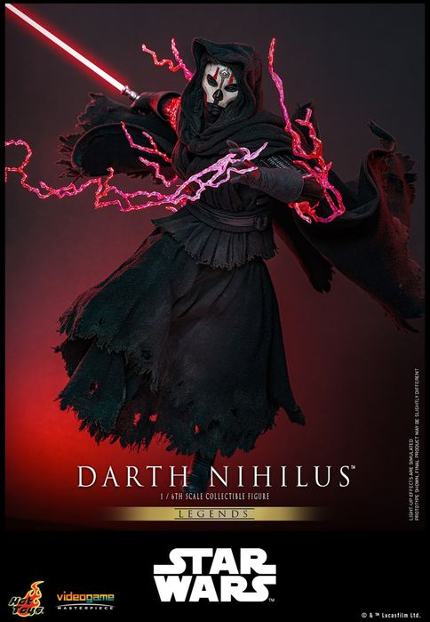 Фігурка 1/6 Hot Toys VGM72 Star Wars: Knights of the Old Republic - Darth Nihilus