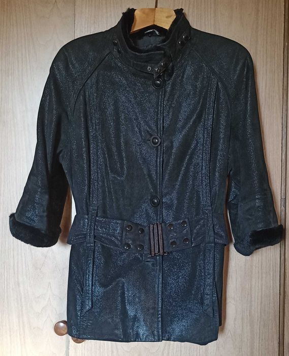 Куртка  трансформер кожа натуральная женская 50/52/54