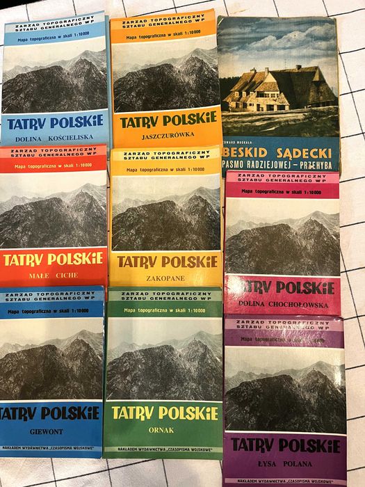 Tatry, Beskidy, PPWK, Vintag  20 zł za wszystkie