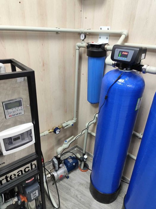 Обратный осмос 0,5 м3/час для бизнеса и быта "под ключ"