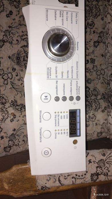 Panel sterujący do pralki LG
