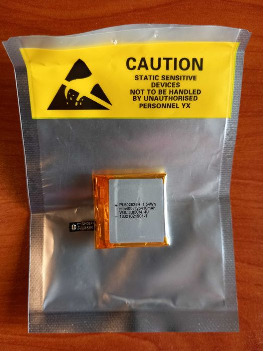 Bateria nova PL502625H para Smartwatch Amazfit GTR 47mm