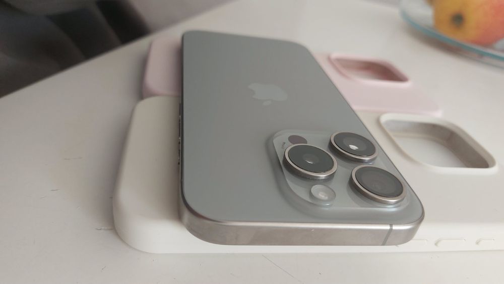 iphone 15 pro 128gb platinum silver