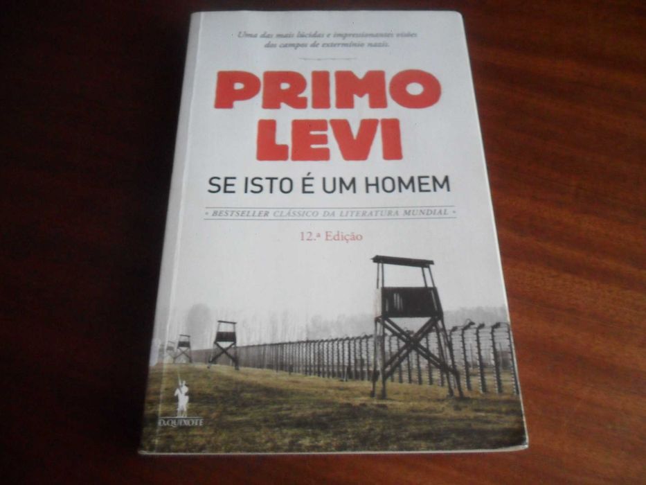 "Se Isto é um Homem" de Primo Levi - 12ª Edição de 2014
