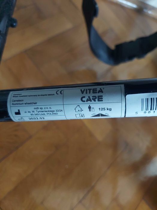 Wózek inwalidzki Vitea Care Cameleon skladany , dla seniora