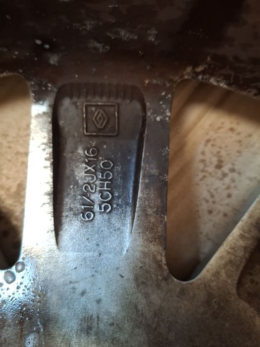 Alufelgi felgi aluminiowe renault  5x108 16" laguna kangoo magane