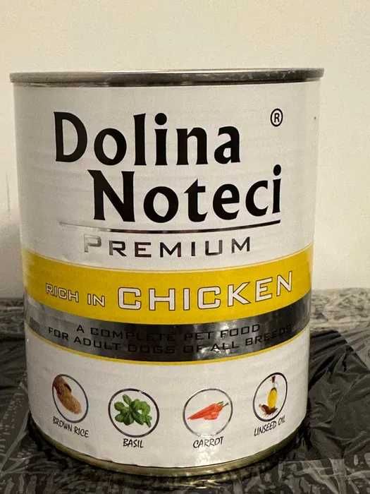 Dolina Noteci Premium mokra karma dla psa bogata w kurczaka 12puszek