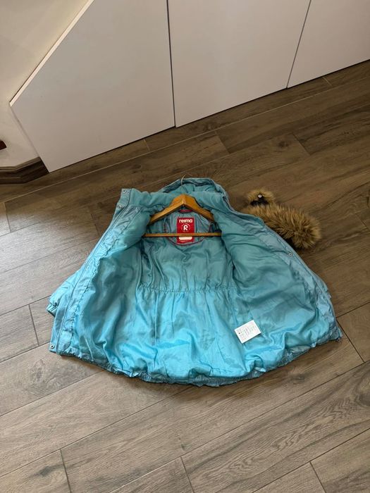 Зимова пухова куртка, пальто Reima, Lenne, р.122-128