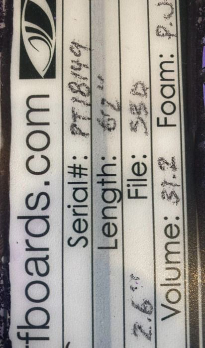 Prancha de surf sharpeye