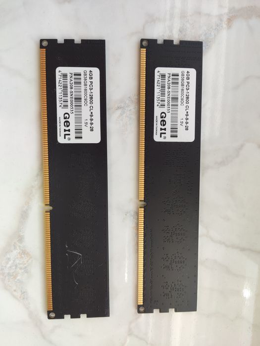 Оперативна пам'ять для пк ddr3 4gb pc3-12800 1600