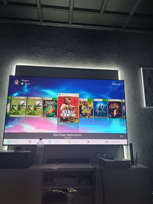 Xbox 360 Fat (Edição Jasper - Ultra Fiável) 500GB RGH + 2 Comandos
