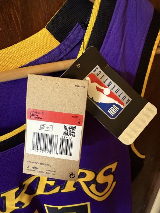 Camisola Lakers Jordan Swingman Statement edition L - Luka Dončić