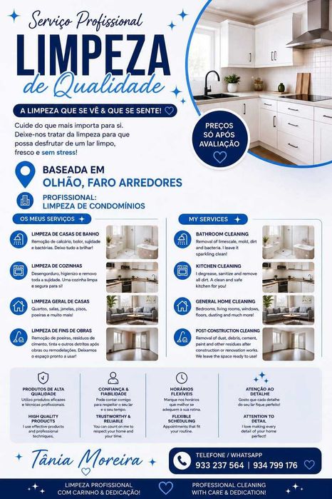 Serviços de limpeza