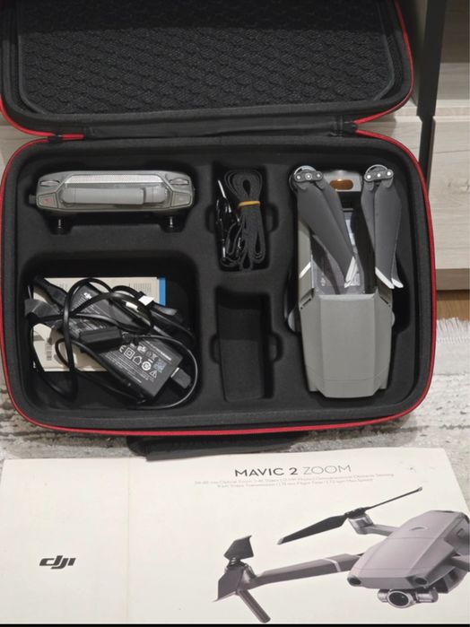 Drone DJI Mavic 2 Zoom como novo + explicação de funcionamento
