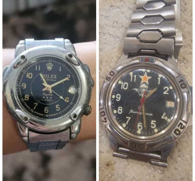 Часы не идут, rolex механические