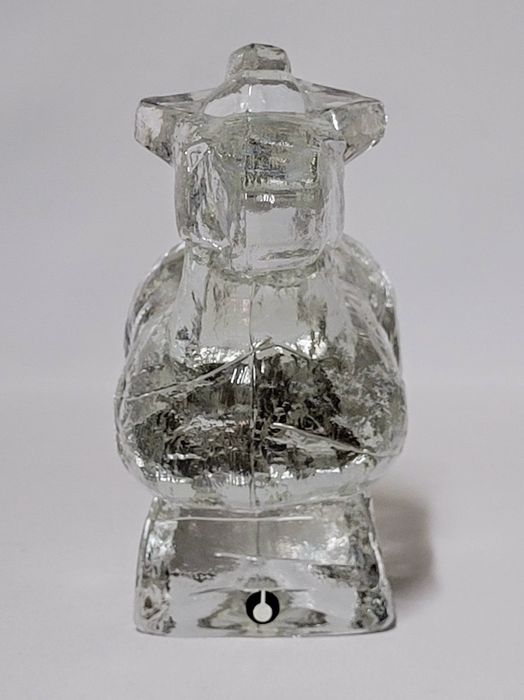 Pukeberg , Szwecja , figurka szklana