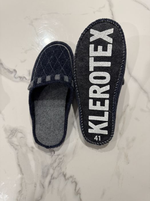 Капці чоловічі  домашні  з повсті.