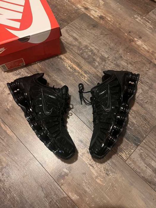 "Buty męskie Trampk" Nike_Shox_TL_Black R.45