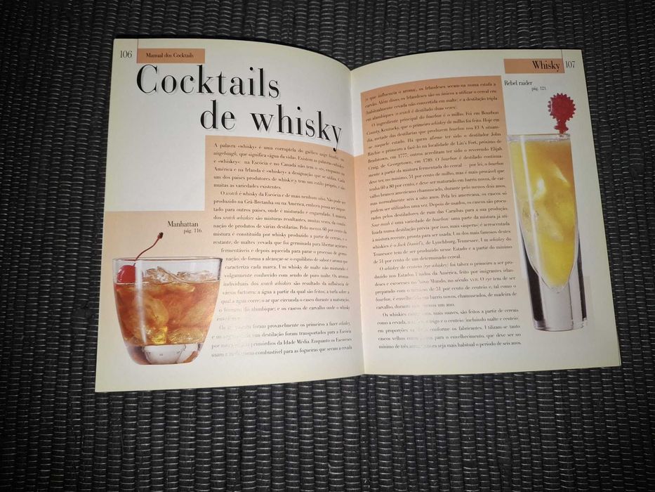 LIVRO Manual dos Cocktails – Maria Costantino
