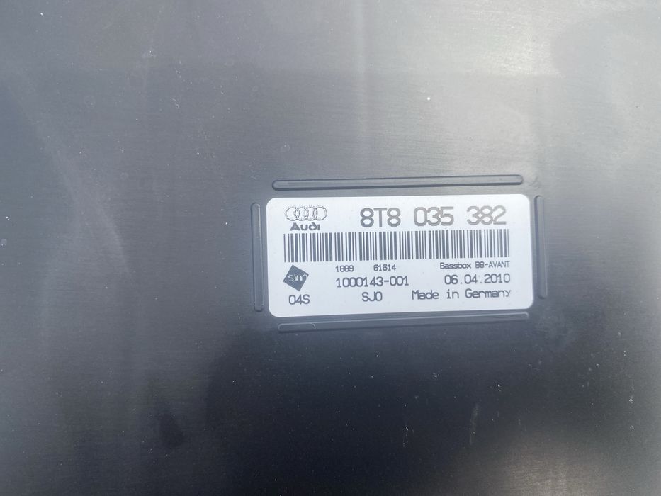 Subwoofer Bose Audi A4B7 A4B8