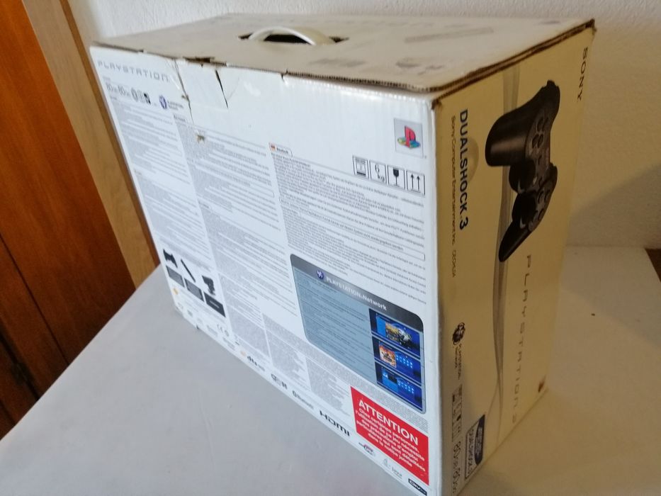Playstation 3 fat em caixa