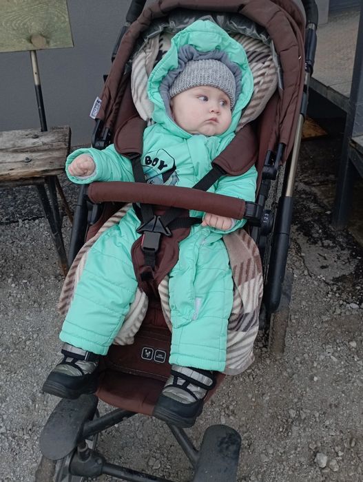 Классный демисезонный комбинезон для вашего модника