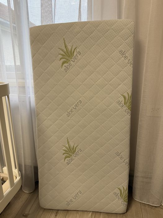 Дитяче ліжечко Верес з маятником детская кроватка Верес біло-сірий