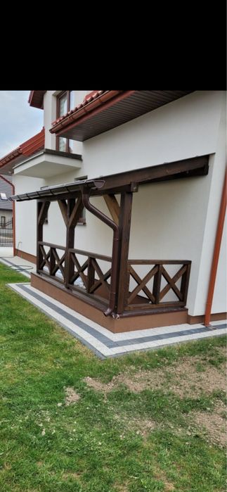 Zadaszenie tarasu wiata pergola ruchome deseczki taras altana