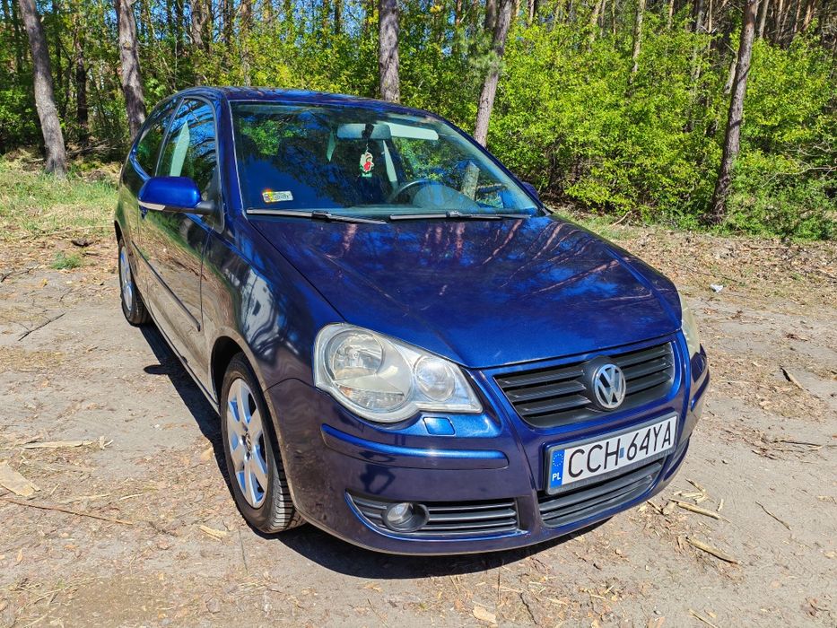 WV Polo 1.4 Tdi audio Alpine nowe koła 16 lato plus zima