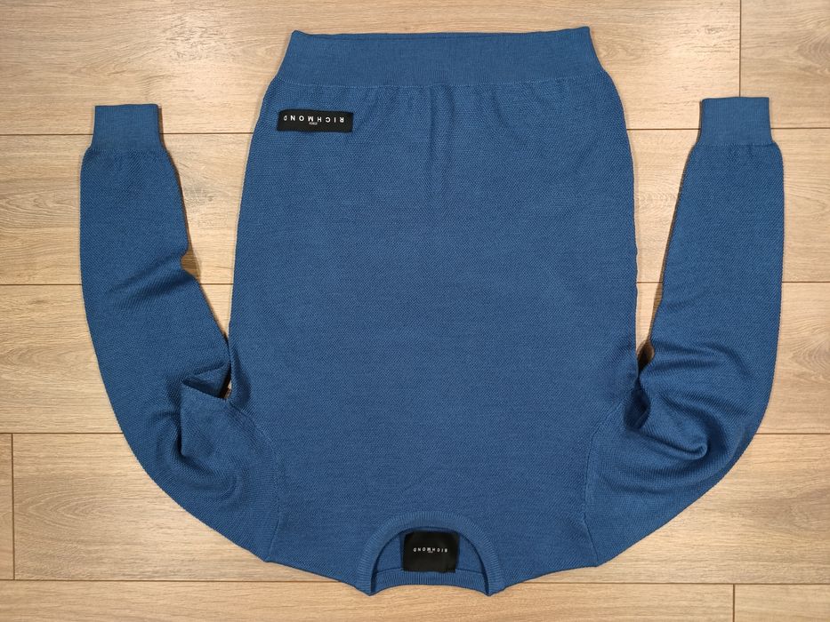 Sweter męski John Richmond roz. M wełna merino w składzie