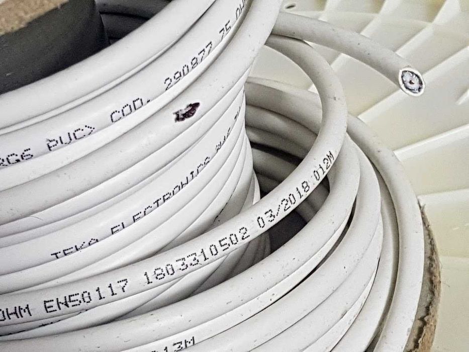 RG6 Coaxial Cable and Compression Connectors, TV Splitters63825519509761122