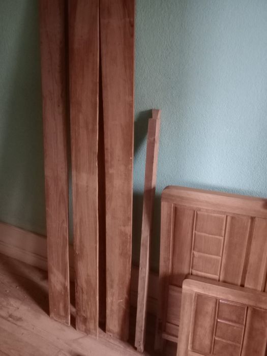 Cama Madeira Maciça - ANTIGA