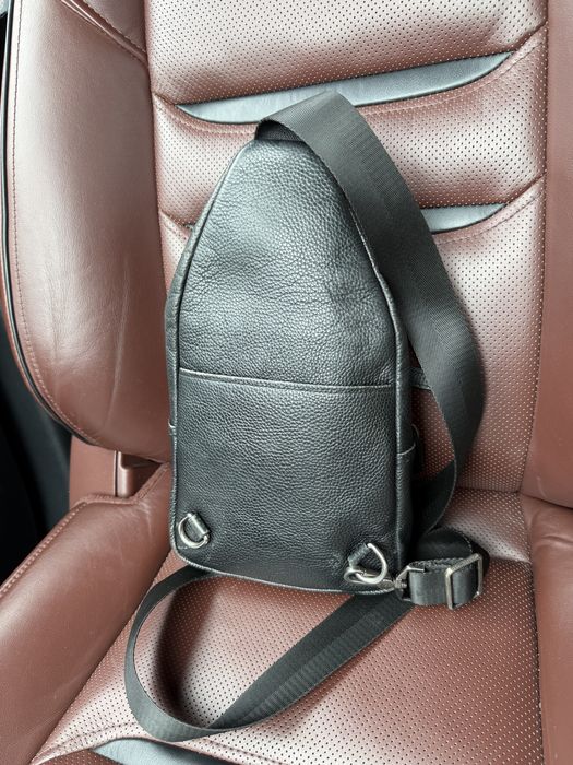 Шкіряна чоловіча сумка барсетка WITTCHEN через плече / crossbody