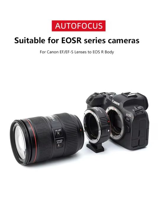 Viltrox RF to EF/EF-S Adapter for Canon R, R5, R6, RP Mirrorless Cameras64171287505153121