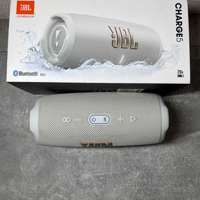 Колонка JBL CHARGE 5 (White)