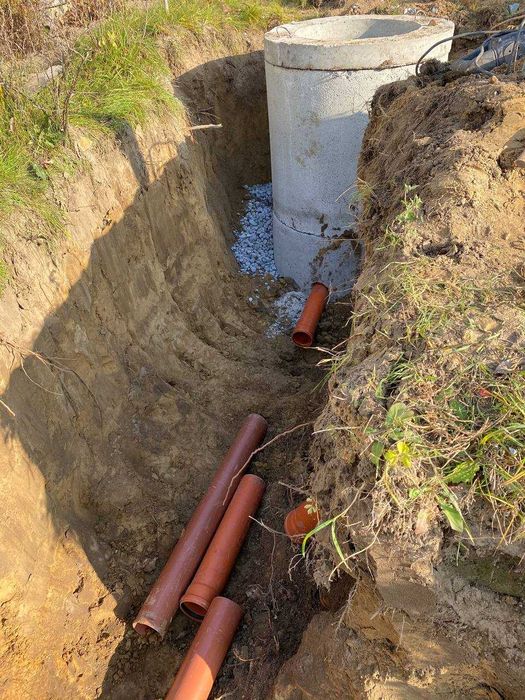 Монтаж септиків у Львові та області. НЕ ДОРОГО. Септики. з/б кільця.