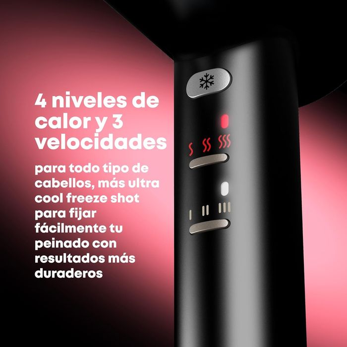 Secador de Cabelo Profissional REVAMP Tri-Care com Luz Infravermelha