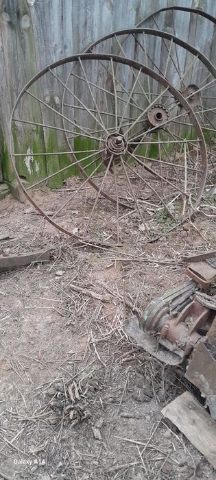 Колеса на грібалку
