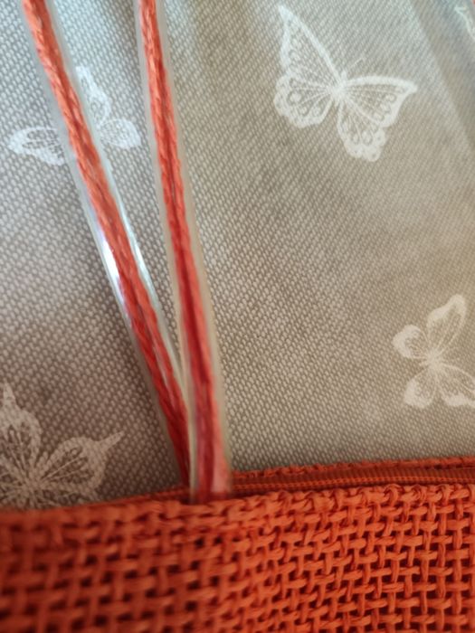 Bolsa de senhora laranja