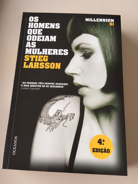 Livro Os homens que odeiam as mulheres de Stieg Larsson