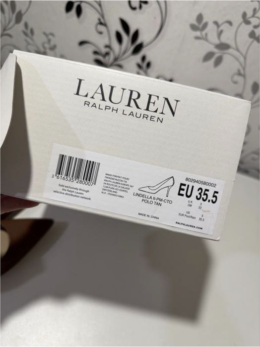 Туфлі човники Lauren Ralph Lauren